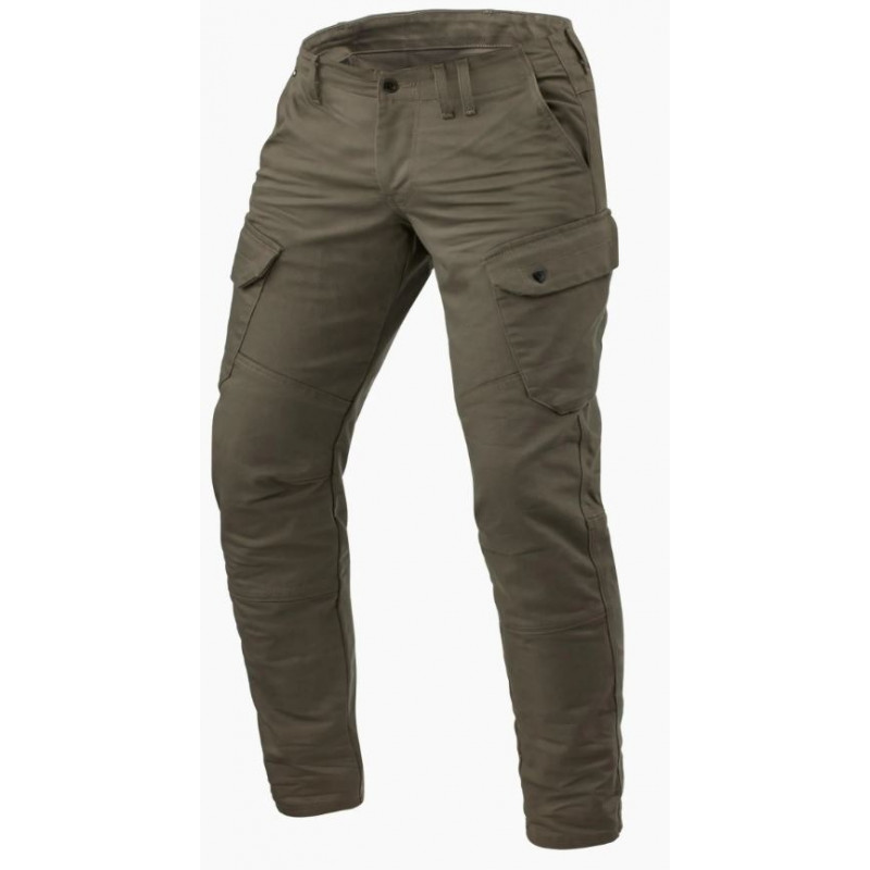 REV'IT - JEANS TECNICO MOTO CARGO 2 TF - VERDE REV'IT - JEANS TECNICO MOTO CARGO 2 TF - VERDE