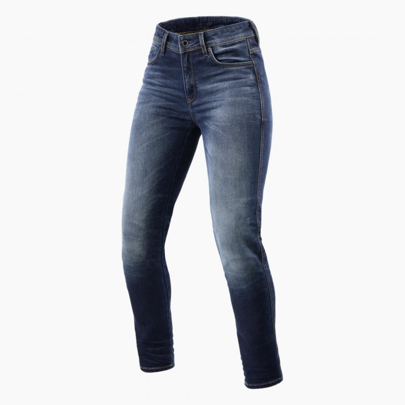 REV'IT - JEANS TECNICO MOTO DONNA MARLEY SK BLU REV'IT - JEANS TECNICO MOTO DONNA MARLEY SK BLU