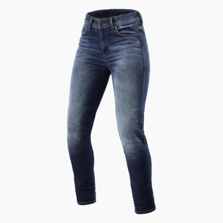 REV'IT - JEANS TECNICO MOTO DONNA MARLEY SK BLU
