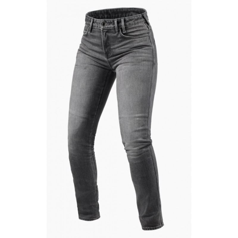 REV'IT - JEANS TECNICO MOTO DONNA SHELBY 2 - GRIGIO REV'IT - JEANS TECNICO MOTO DONNA SHELBY 2 - GRIGIO