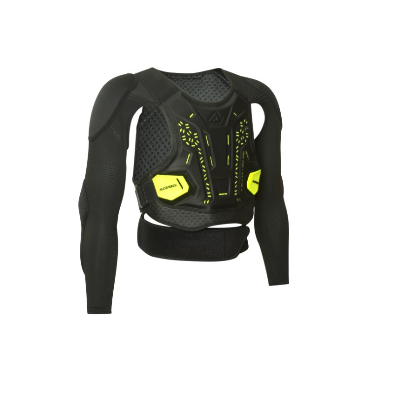 ACERBIS - PETTORINA MOTOCROSS BODY ARMOUR PLASMA LEVEL 2 - NERO/GIALLO FLUO