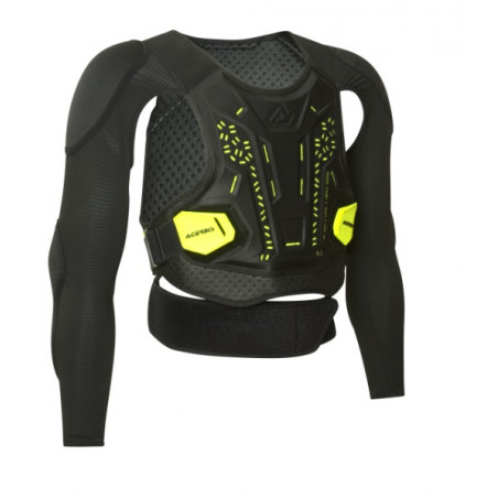 ACERBIS - PETTORINA MOTOCROSS BODY ARMOUR PLASMA LEVEL 2 - NERO/GIALLO FLUO