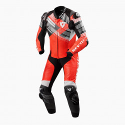 REV'IT - TUTA MOTO INTERA APEX - ROSSO FLUO/BIANCO/NERO