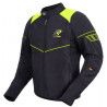 RUKKA - GIACCA MOTO ESTIVA AIRGOBI NERO/GIALLO FLUO