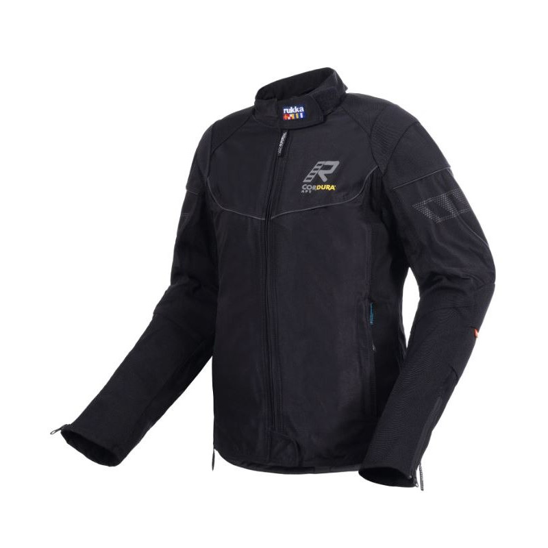 RUKKA - GIACCA MOTO ESTIVA DONNA AIRGOBINA NERO