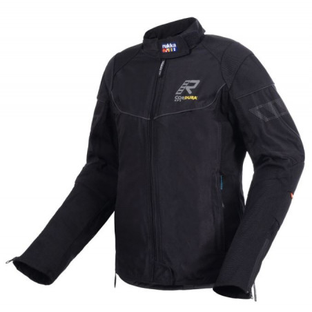 RUKKA - GIACCA MOTO ESTIVA DONNA AIRGOBINA NERO