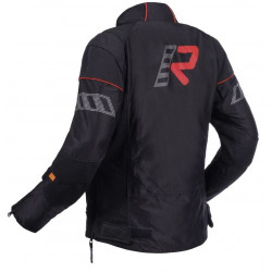 RUKKA - GIACCA MOTO ESTIVA DONNA AIRGOBINA NERO/ROSSO