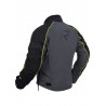 RUKKA - GIACCA MOTO TOURING COMFO-R GORE-TEX NERO/GRIGIO/GIALLO FLUO