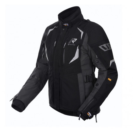 RUKKA - GIACCA MOTO TOURING DONNA VENTURINA GORE-TEX - GRIGIO