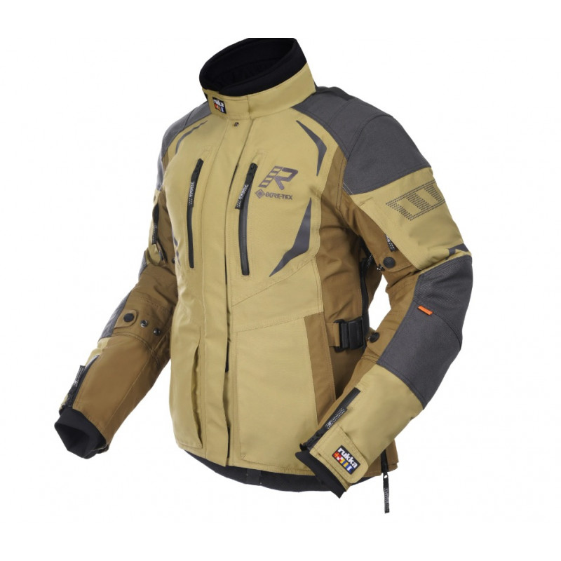 RUKKA - GIACCA MOTO TOURING DONNA VENTURINA GORE-TEX - KHAKI