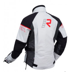 RUKKA - GIACCA MOTO TOURING ECUADO-R GORE-TEX PRO GRIGIO/NERO/ROSSO