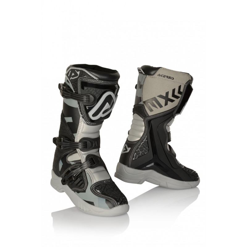 ACERBIS - STIVALI MOTOCROSS BAMBINO X-TEAM NERO/GRIGIO