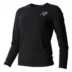 RUKKA - MAGLIA INTIMA TECNICA TERMOREGOLANTE MANICHE LUNGHE DONNA OUTLAST LS - NERO