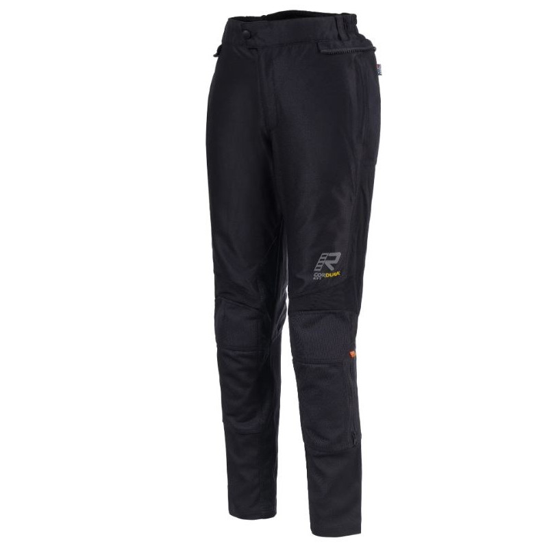 RUKKA - PANTALONI MOTO ESTIVI DONNA AIRGOBINA NERO