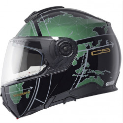 SCHUBERTH - CASCO MOTO MODULARE C5 GLOBE - VERDE
