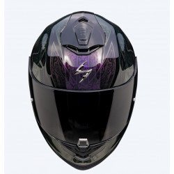 SCORPION EXO - CASCO MOTO INTEGRALE EXO-1400 EVO II AIR FANTASY - NERO/VIOLA