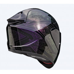 SCORPION EXO - CASCO MOTO INTEGRALE EXO-1400 EVO II AIR FANTASY - NERO/VIOLA