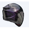 SCORPION EXO - CASCO MOTO INTEGRALE EXO-1400 EVO II AIR FANTASY - NERO/VIOLA