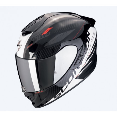 SCORPION EXO - CASCO MOTO INTEGRALE EXO-1400 EVO II AIR LUMA - NERO/BIANCO