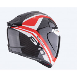 SCORPION EXO - CASCO MOTO INTEGRALE EXO-1400 EVO II CARBON AIR ENKO - CARBONIO/ROSSO/BIANCO