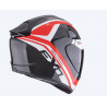 SCORPION EXO - CASCO MOTO INTEGRALE EXO-1400 EVO II CARBON AIR ENKO - CARBONIO/ROSSO/BIANCO