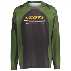 SCOTT - MAGLIA ENDURO X-PLORE NERO/VERDE