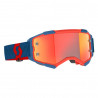 SCOTT - MASCHERA FURY LENTE ARANCIO - BLU/ROSSO