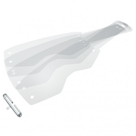 SCOTT - TEAR‑OFF LAMINATI SCOTT CON NASTRO DI TENUTA PER PROSPECT/FURY (2 CONFEZIONI DA 7)