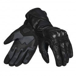 SECA - GUANTI MOTO IN PELLE ATOM NERO