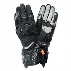 SECA - GUANTI MOTO IN PELLE UKEMI PRO NERO