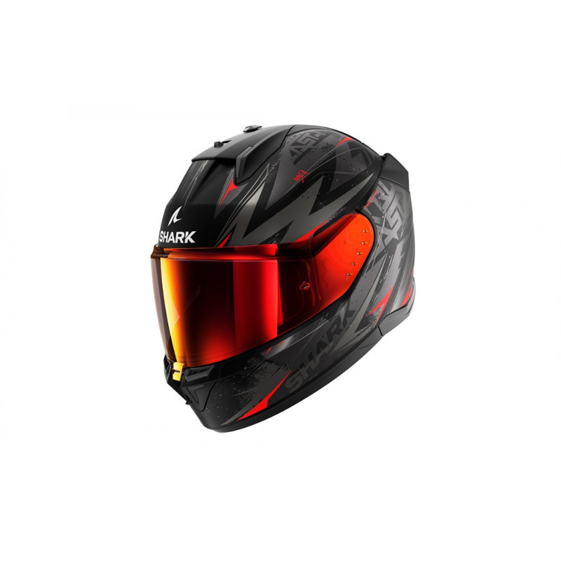 SHARK - CASCO MOTO INTEGRALE D-SKWAL 3 BLAST-R NERO/GRIGIO/ROSSO