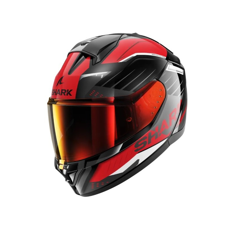 SHARK - CASCO MOTO INTEGRALE RIDILL 2 BERSEK - NERO/ROSSO