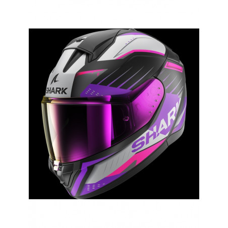 SHARK - CASCO MOTO INTEGRALE RIDILL 2 BERSEK - NERO/VIOLA