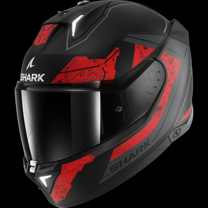 SHARK - CASCO MOTO INTEGRALE SKWAL i3 RHAD NERO OPACO/ROSSO