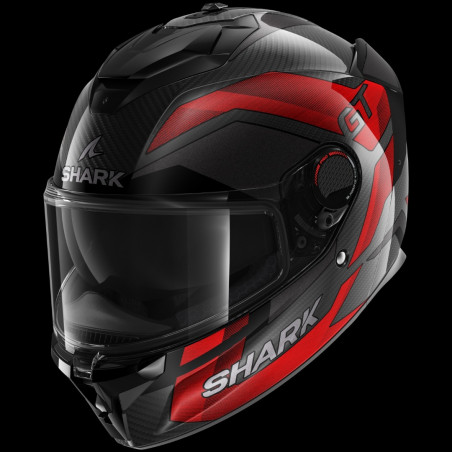 SHARK - CASCO MOTO INTEGRALE SPARTAN GT PRO CARBON RITMO CARBONIO/ROSSO