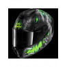 SHARK - CASCO MOTO INTEGRALE SPARTAN RS SHAYTAN NERO/VERDE/GRIGIO
