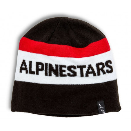 ALPINESTARS - BERRETTO INVERNALE STAKE BEANIE - NERO/BIANCO/ROSSO