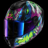 SHARK - CASCO MOTO INTEGRALE SPARTAN RS SHAYTAN NERO/VERDE/VIOLA