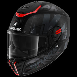 SHARK - CASCO MOTO INTEGRALE SPARTAN RS STINGREY NERO OPACO/ROSSO