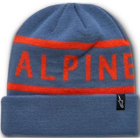 ALPINESTARS - BERRRETTO INVERNALE WORDY CUFF BEANIE - BLU/ROSSO