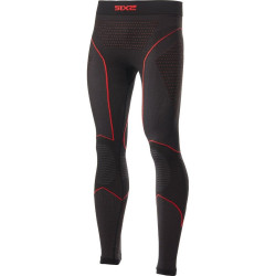 SIX2 - PANTALONE INTIMO TECNICO BLAZE FIT - NERO/ROSSO
