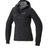 SPIDI - GIACCA MOTO DONNA URBAN HOODIE ARMOR LADY - NERO
