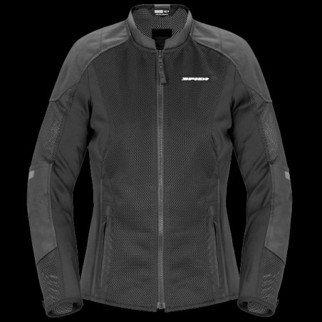 SPIDI - GIACCA MOTO ESTIVA DONNA SUPER NET LADY T321-026 NERO