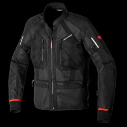 SPIDI - GIACCA MOTO ESTIVA TECH ARMOR NERO
