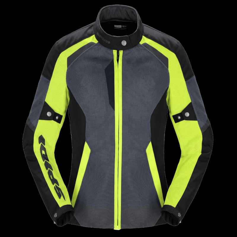 SPIDI - GIACCA MOTO ESTIVA TEK NET DONNA T313-486 NERO/GIALLO FLUO SPIDI - GIACCA MOTO ESTIVA TEK NET DONNA T313-486 NERO/GIALLO FLUO