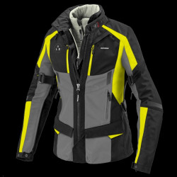 SPIDI - GIACCA MOTO TOURING DONNA 4 SEASON EVO GIALLO FLUO/NERO/GRIGIO