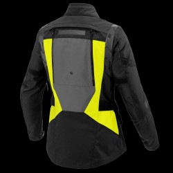 SPIDI - GIACCA MOTO TOURING DONNA 4 SEASON EVO GIALLO FLUO/NERO/GRIGIO