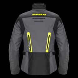 SPIDI - GIACCA MOTO TOURING DONNA TRAVELER 3 NERO/GRIGIO/GIALLO FLUO