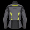 SPIDI - GIACCA MOTO TOURING DONNA TRAVELER 3 NERO/GRIGIO/GIALLO FLUO