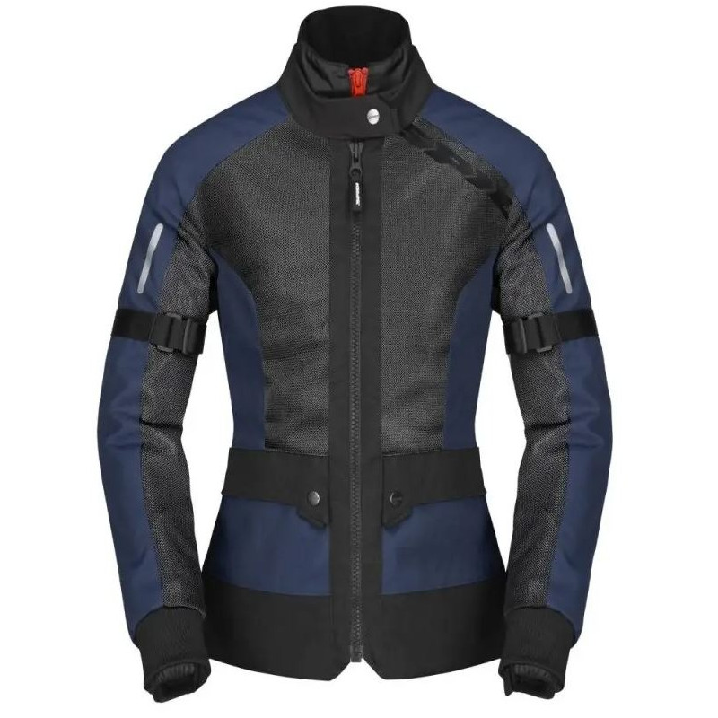 SPIDI - GIACCA MOTO TOURING ESTIVA DONNA NET H20 D304-022 NERO/BLU SPIDI - GIACCA MOTO TOURING ESTIVA DONNA NET H20 D304-022 NERO/BLU